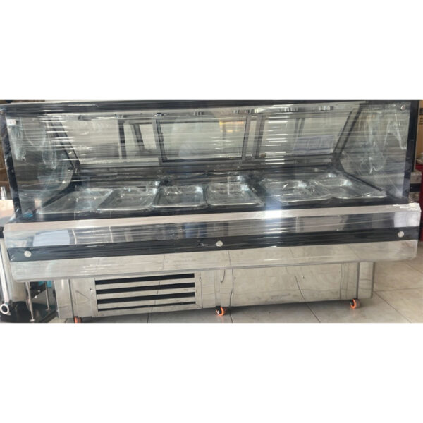 VITRINA CARNICERA CUADRADA DE REFRIGERACION